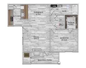 Unit 1104 1104 floor plan